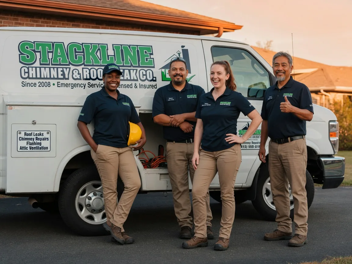 Chimney flashing repair company in Needham, MA